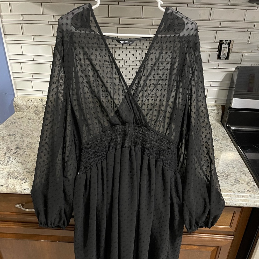 Shein Black Dress
